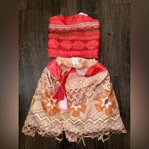 Toddler Moana Costume. NWOT
